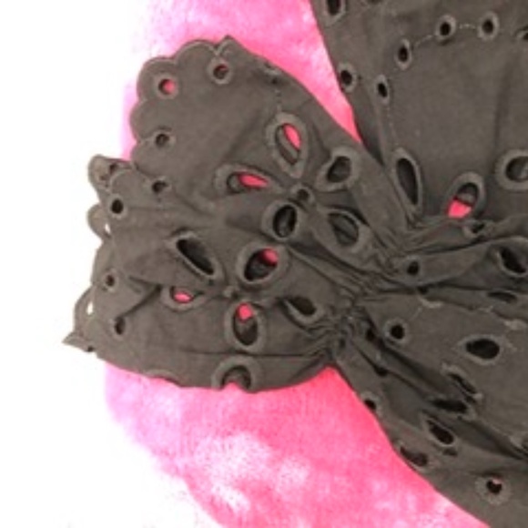 ZARA Puffy Sleeves Lace Top Blouse, M, NWT - Picture 2 of 6